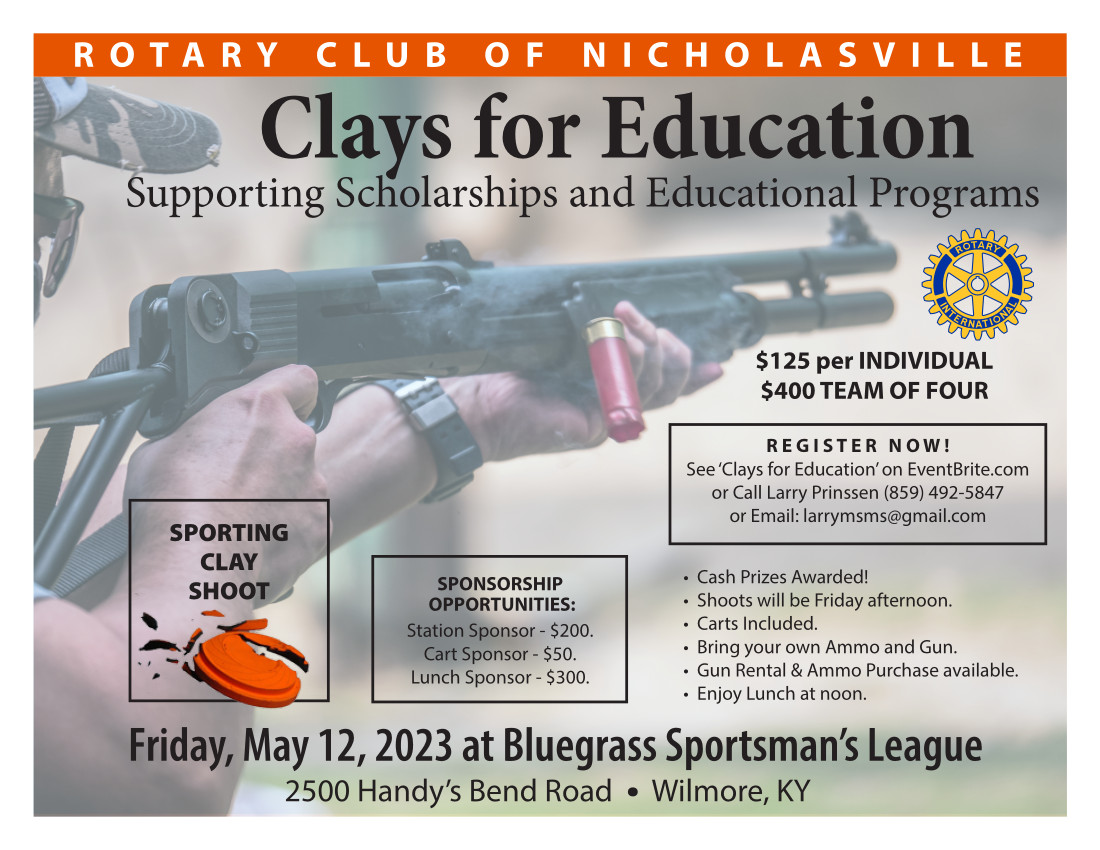 Clays for Education Sporting Clays Event Blue Grass Sportsmen's League